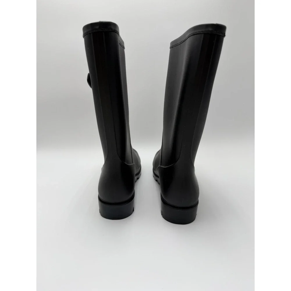 Evshine Women's Mid Calf Rain Boots Waterproof Garden Shoes EU 38  US 7.5-8
